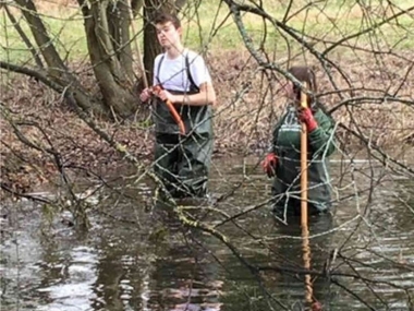 Clearing the Pond.