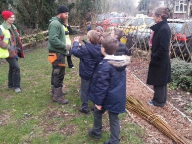 Preparing the site for the Fedge.