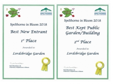 Spelthorne in in Bloom 2018 - Certificates